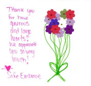 Thank You Flowers Message