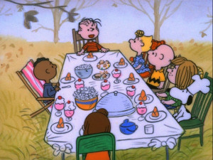 Charlie Brown Thanksgiving (ABC, 8 p.m.): Snoopy is the chef. Isn ...