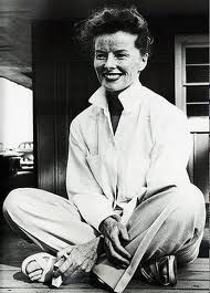 Katherine Hepburn. i once went looking for quotes on acting as an art ...