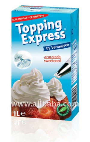 View Product Details: Topping Express Sweetened Whipping Cream UHT