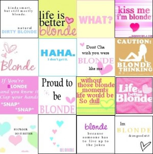 BLONDE QUOTES