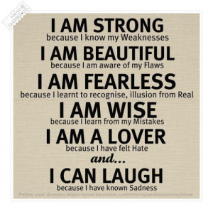 QUOTEZ.CO » I Am Strong Quotes
