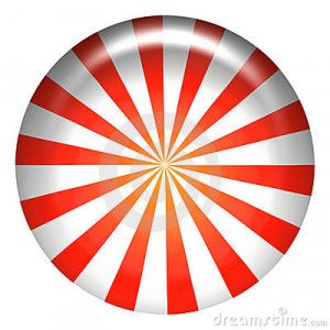 Red And White Round...