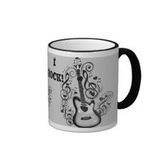 Mugs Low Price Coffee Mug with a guitar and music notes and sayings ...