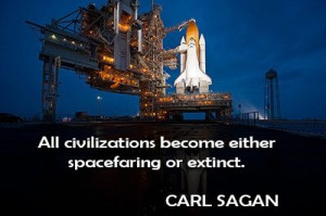 Space travel quote famous