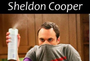 Sheldon and his cats!