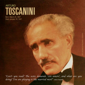 CON AMORE | WITH LOVEBeing Arturo Toscanini’s birthday today, I ...