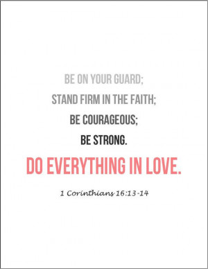 Bible verses on love Corinthians Do by JenniferDareDesigns on Etsy, $8 ...