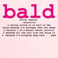 BEING BALD!!