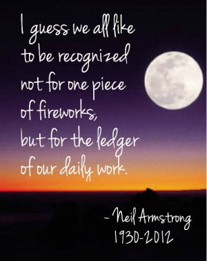Quote: Neil Armstrong inspiration