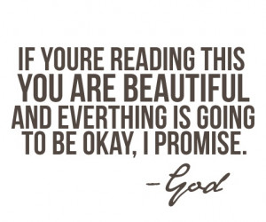 Everything's gonna be OK.