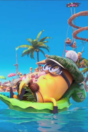 Minion relaxing at the pool :): At The Beaches, Beaches Time ...