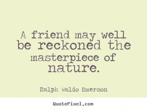 nature essay emerson quotes