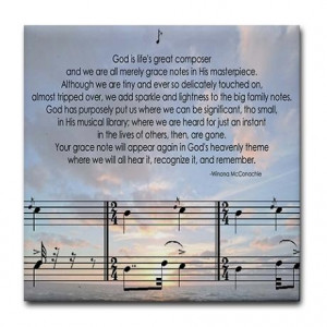 Music prayer also available at Cafepress