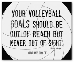 Volleyball Posters With Quotes...