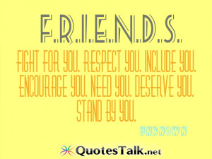 ... you. Include you. Encourage you. Need you. Deserve you. Stand by you