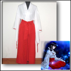 Inuyasha COS Apparel Red Animation Cosplay Costumes Inuyasha Kimono