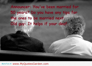 old people say after spending 50 marriage life funny marriage