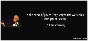 More Nikki Giovanni Quotes
