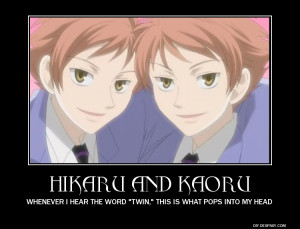 Hikaru and Kaoru by Golden-Claw