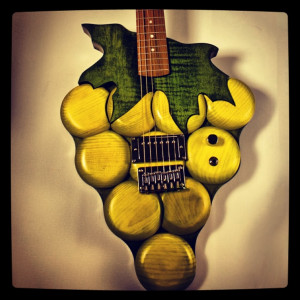 Custom Grape Guitar Follow: @Musical Harvest www.musicalharvest.com ...