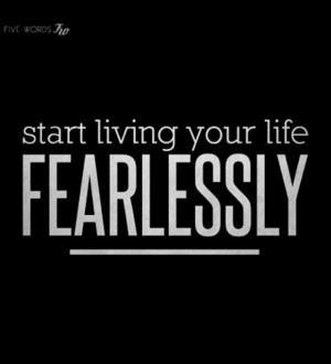 Start Living Your Life….