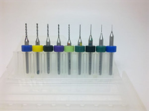 10pcs Micro Brocas Set 0,2 mm - 1,2 milímetros PCB Imprimir Circuit ...