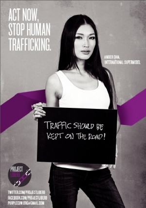 Local celebrity, Amber Chia (Malaysia)fighting against human ...