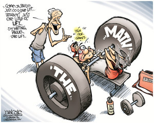 Political Cartoon is by John Cole in the Scranton Times-Tribune.