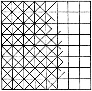 Squares Diagonal Lines Repeating Patterns