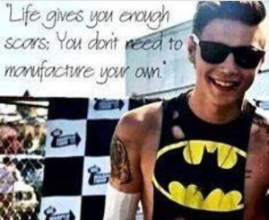 Andy Biersack quotes. I actually really love this quote. It says a lot ...