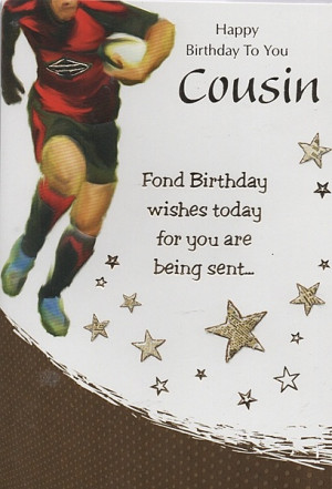 Birthday Cards, Male Relation Birthday Cards, Male Cousin, Happy ...