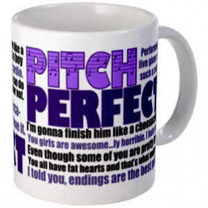 Acapella Gifts > Acapella Mugs > Pitch Perfect Quotes Mug