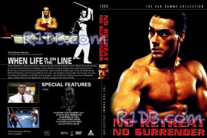 No Retreat No Surrender DVD-Cover