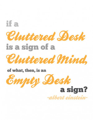 Cluttered Desk 