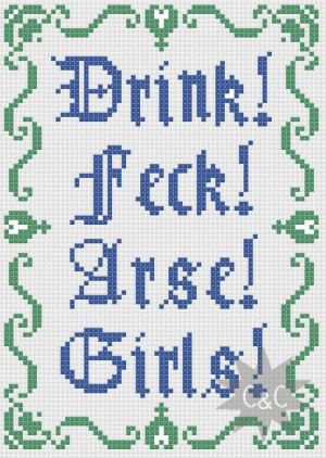 ... Father Ted Fek, Feck Quotes, Ted Father, Cross Stitch, Quotes Crosses