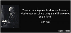 John Muir Quotes About Trees