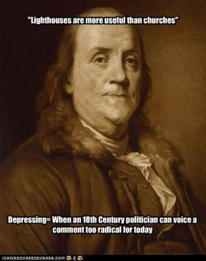 Ben Franklin on religion.