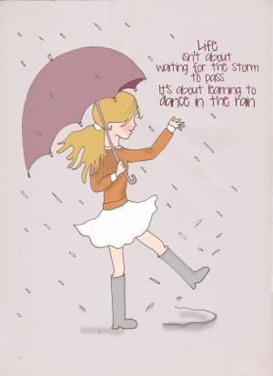 Sunday Sketches - Learning to Dance in the Rain