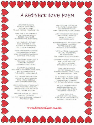 redneck love poem source http funny quotes feedio net redneck love ...