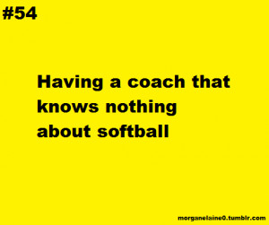 Funny Softball Quotes