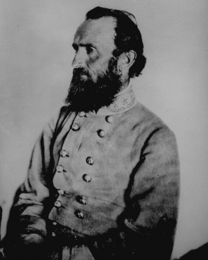 Portrait of General Thomas Jonathan 'Stonewall' Jackson