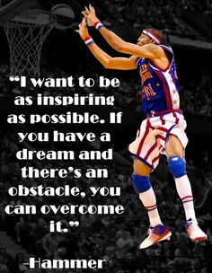 Get to know Hammer of the world famous Harlem Globetrotters and send ...