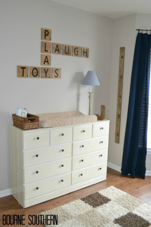 Accessories, : Nice Child Room With Inspirational Quotes With Scrabble ...