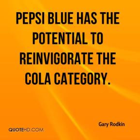 ... - Pepsi Blue has the potential to reinvigorate the cola category