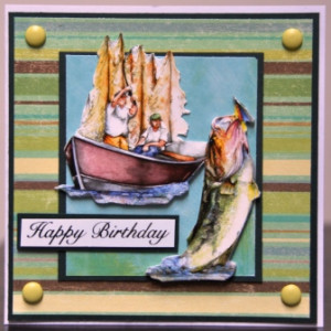 happy birthday fishing cards