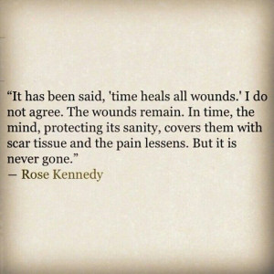 Rose Kennedy lost 2 sons to tragic deaths...I think she would know a ...