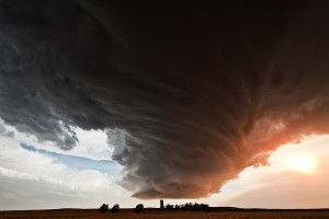 Supercell storm in Nebraska (Camille Seaman, via imgur; click for ...