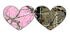 Camo hearts