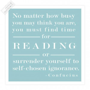 Find time for reading quote